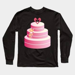 Pastel de boda Long Sleeve T-Shirt